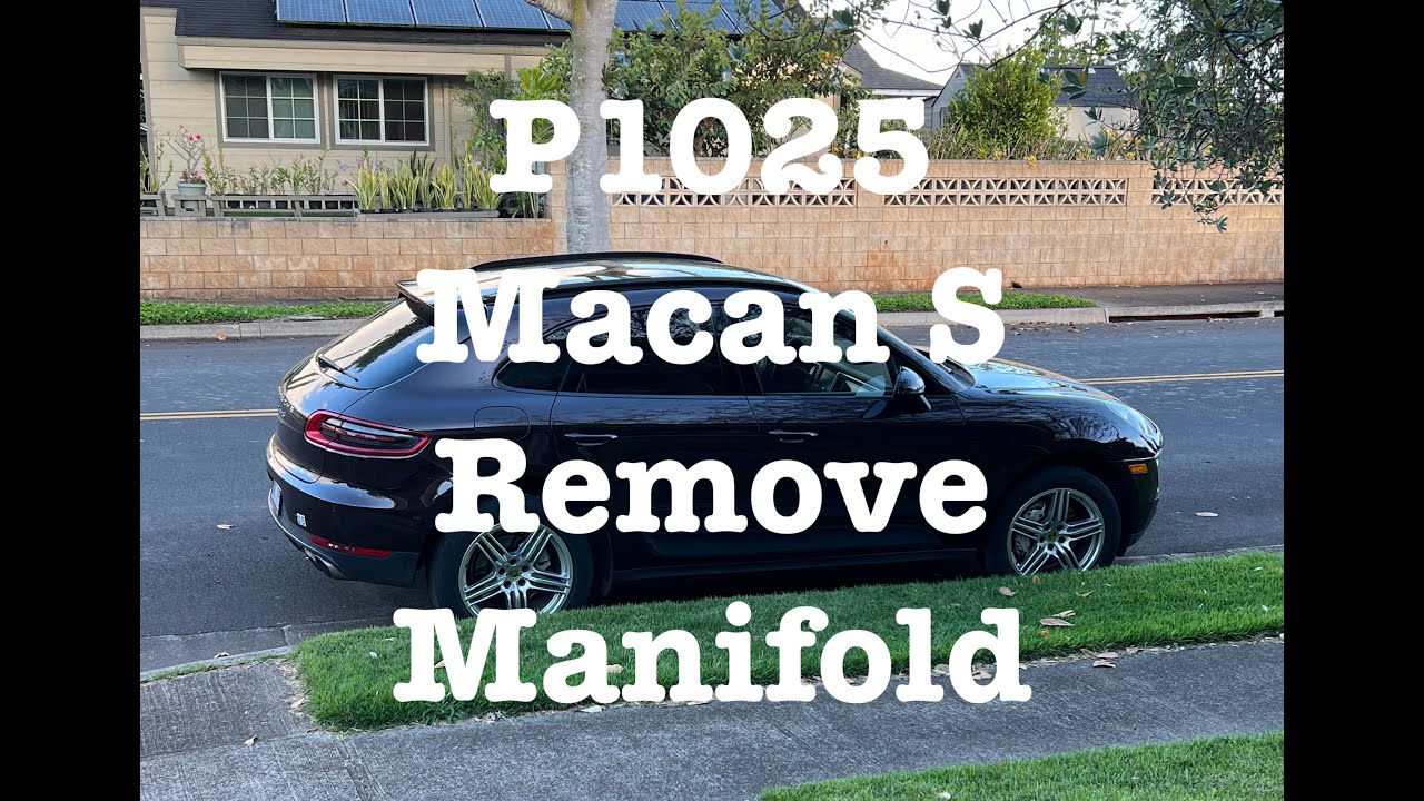 Код ошибки P1025 Porsche Macan часть 1