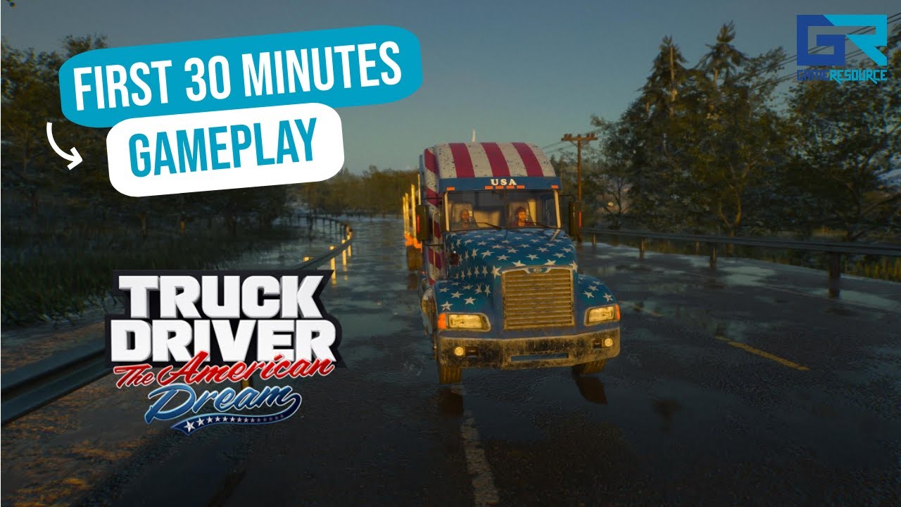 Truck Driver: The American Dream | First 30 Minutes Gameplay | PlayStation 5