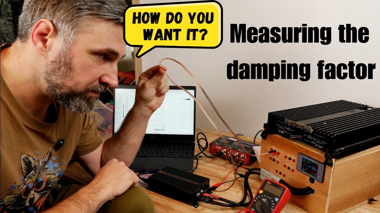 How should we measure Damping Factor?