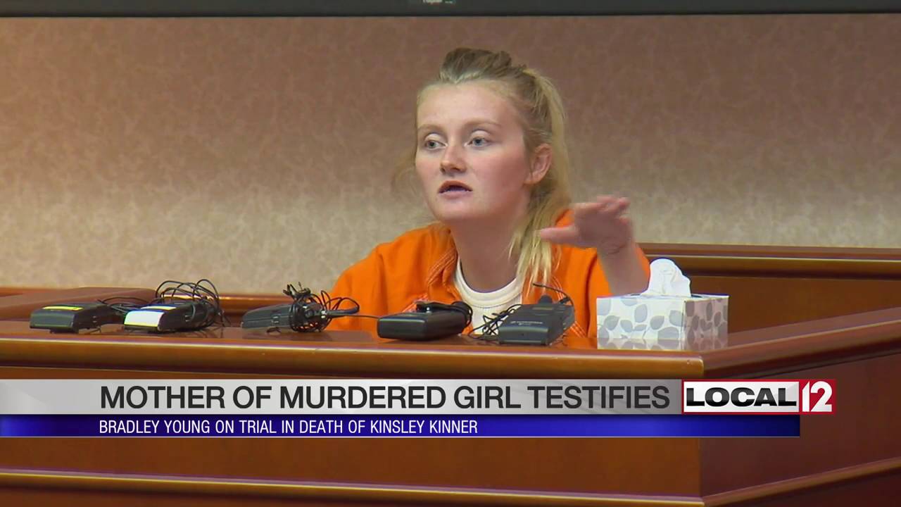 Kinsley Kinner's mother testifies at Bradley Young murder trial