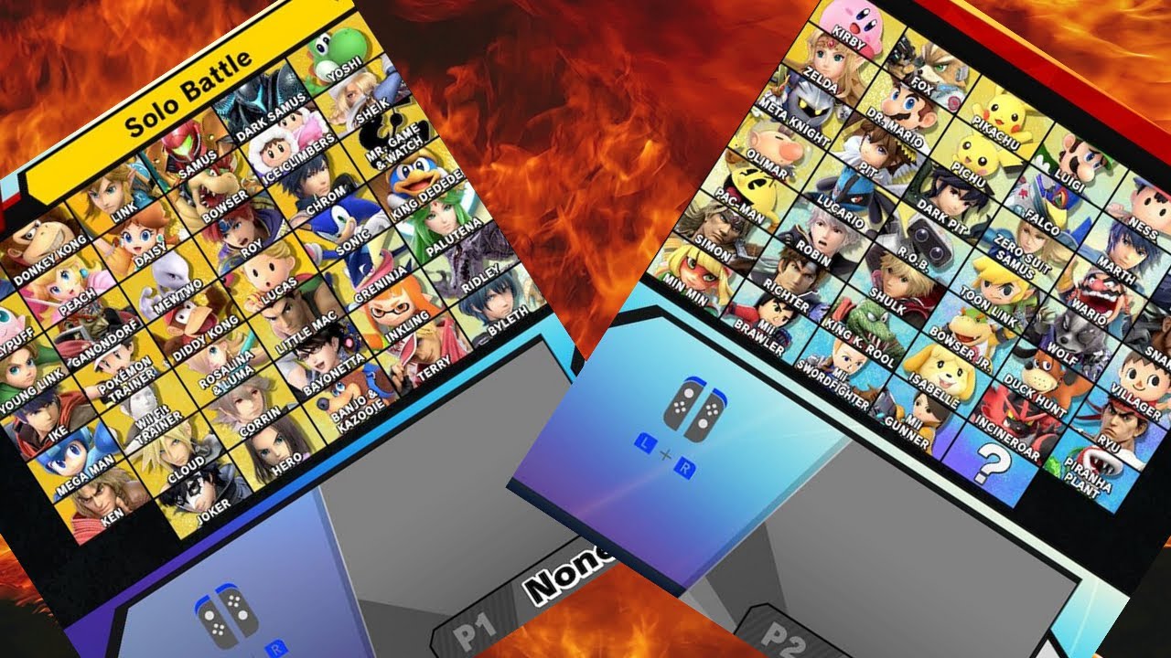 Cutting The Smash Ultimate Roster