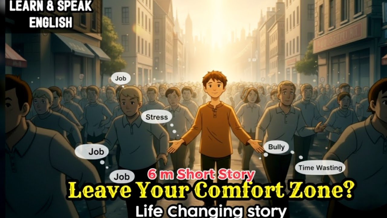 Leave Comfort Zone & Unlock Success | English motivational story