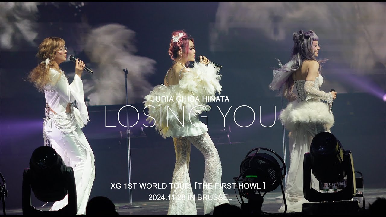XG JURIA CHISA HINATA［4K］-  Losing You -  1st world tour［The First Howl ］ 241128