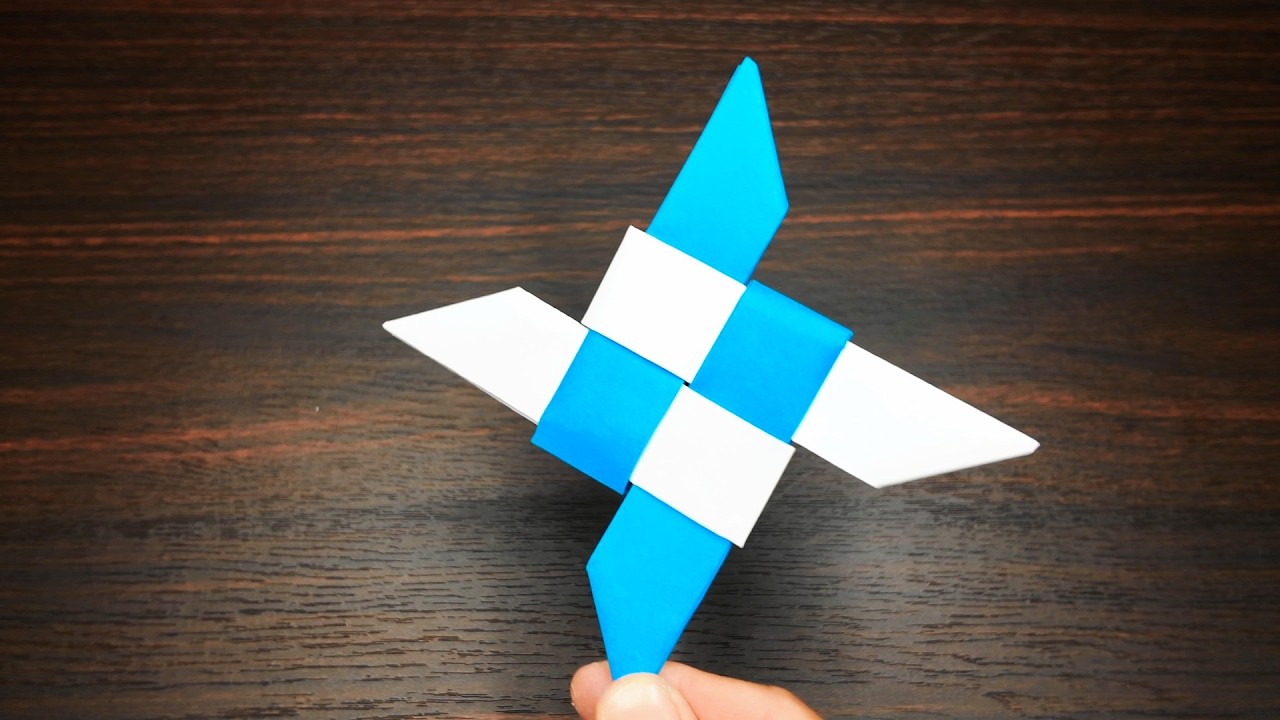 ✦Shuriken✦How to Make a Paper Ninja Star 💞  | Easy Origami #origami #ninja #paperninjastar