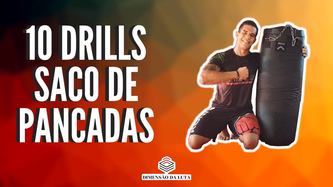 10 DRILLS/EXERCÍCIOS COM SACO DE PANCADAS PARA MELHORAR O SEU JIU JITSU