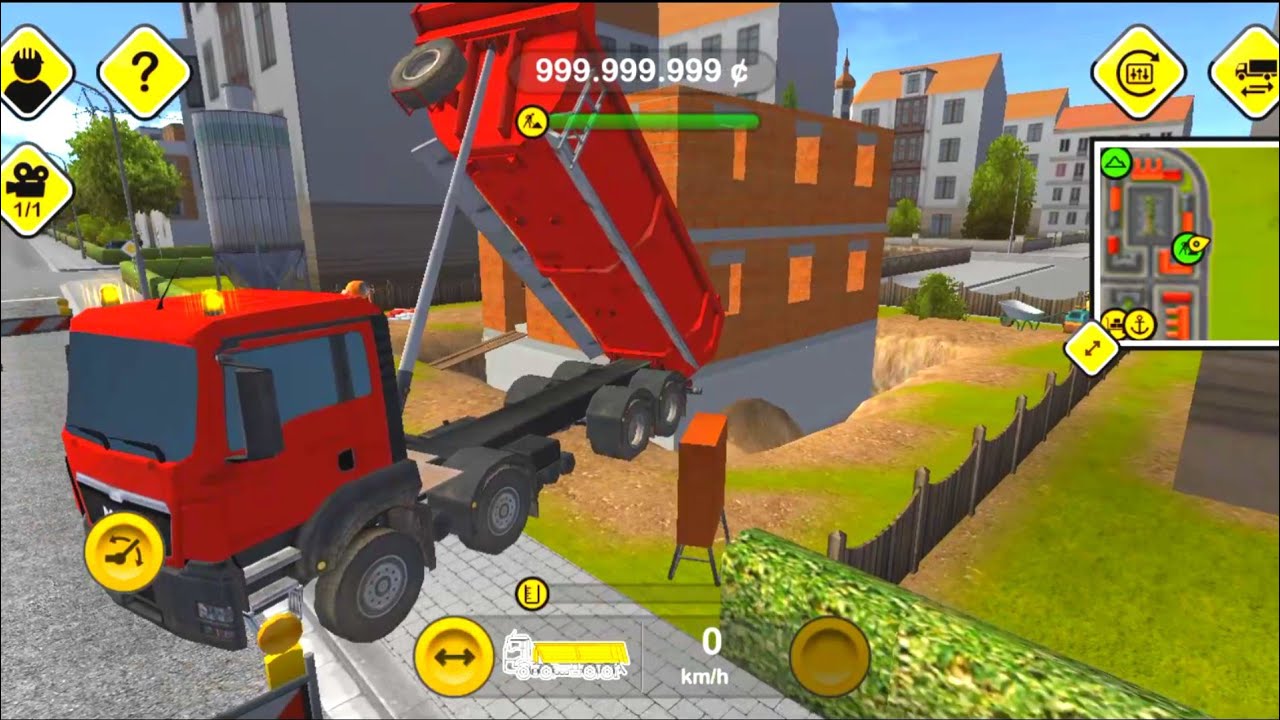 Construction Simulator 2014 Tender | Dump Truck Soil loading
