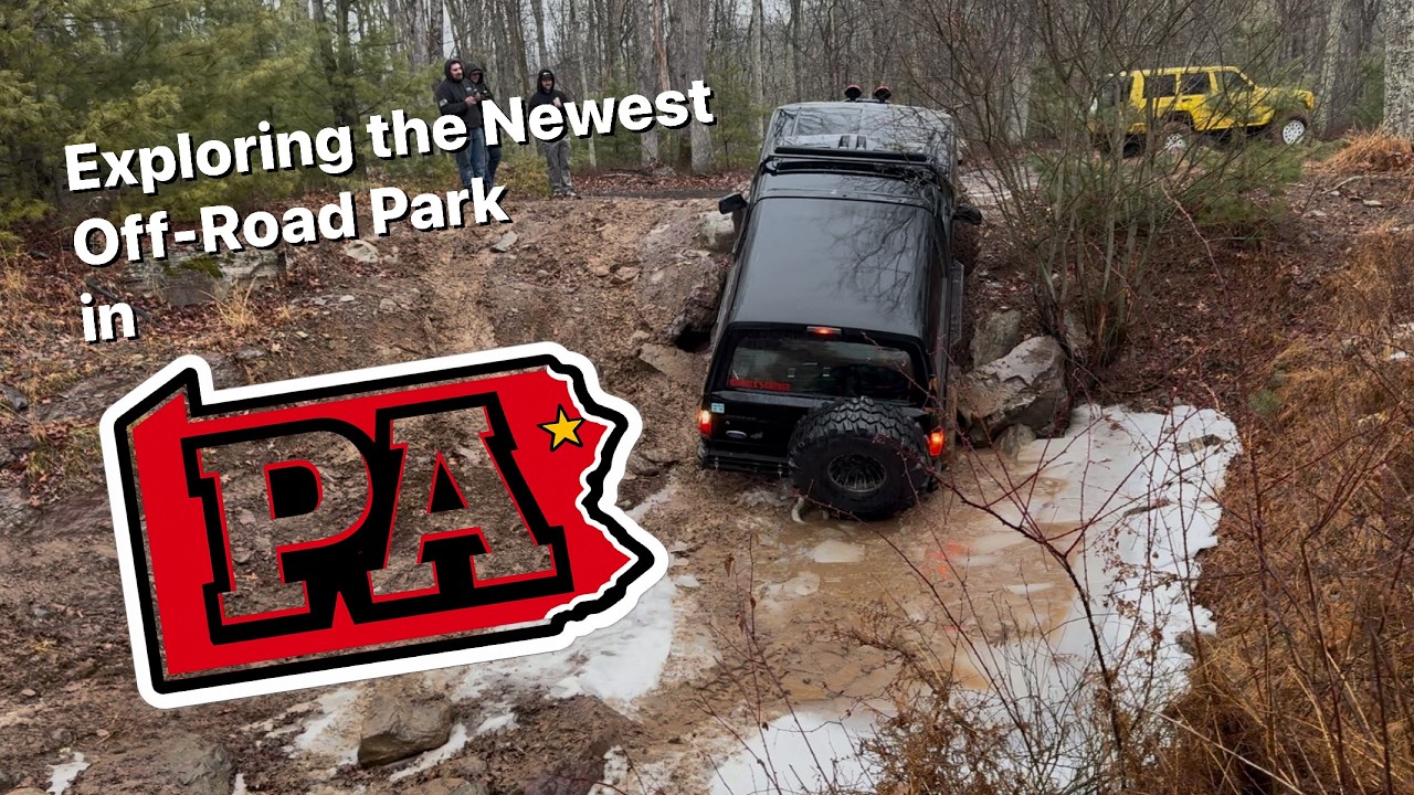 Новый внедорожный парк в восточной Пенсильвании — Black Forest Off Road Park — Первые впечатления...