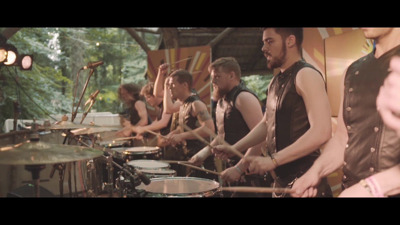 The Hit Machine Drummers at Body & Soul 2017