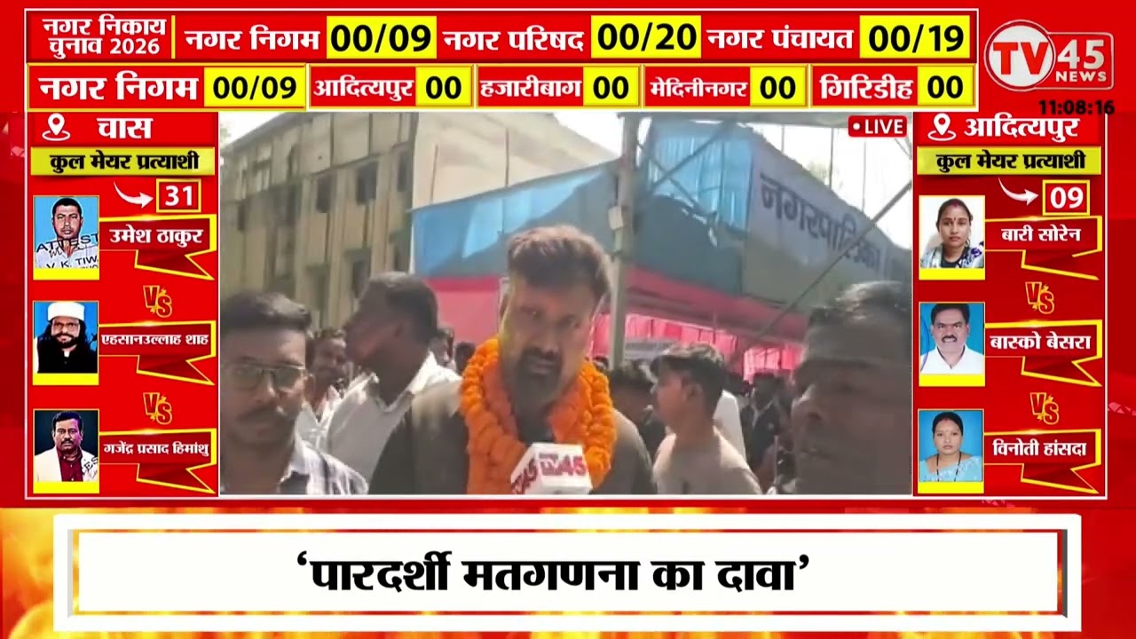 Jharkhand Nikay Chunav Result: झारखंड निकाय चुनाव के नतीजे, Ramgarh में दिखा जीत का रंग