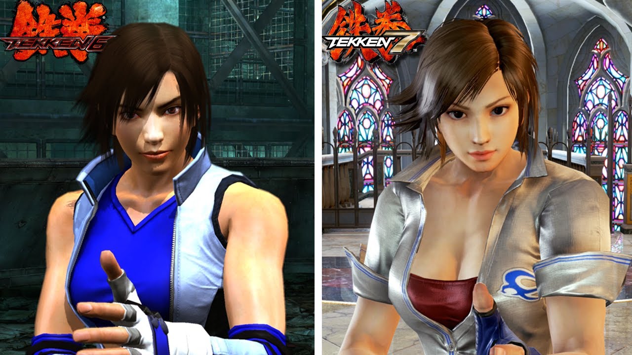 TEKKEN 7 - ALL CHARACTERS COMPARISON - TEKKEN 6 vs TEKKEN 7