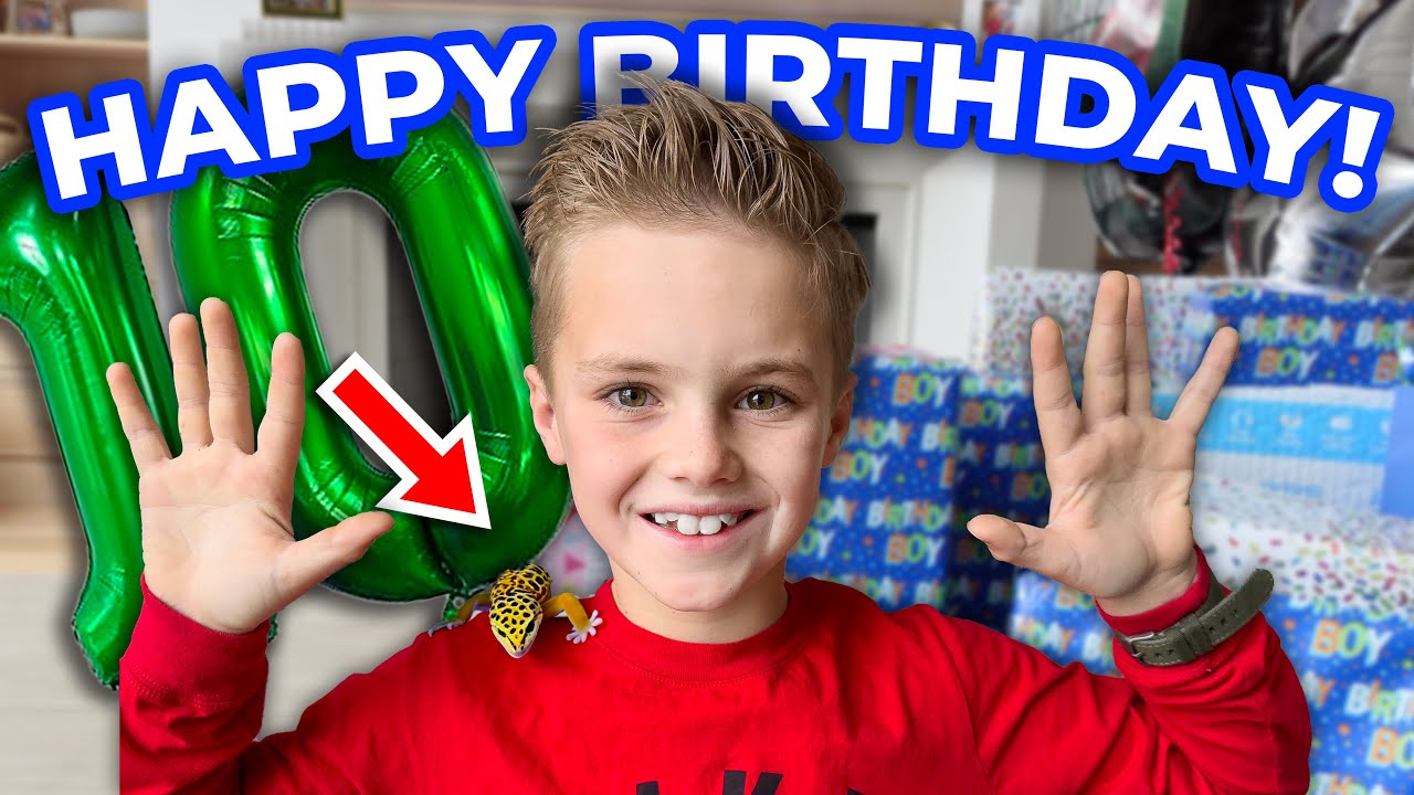 ВЕЧЕРИНКА ПО СЛУЧАЮ 10-ЛЕТИЯ ДЖЕКСОНА!