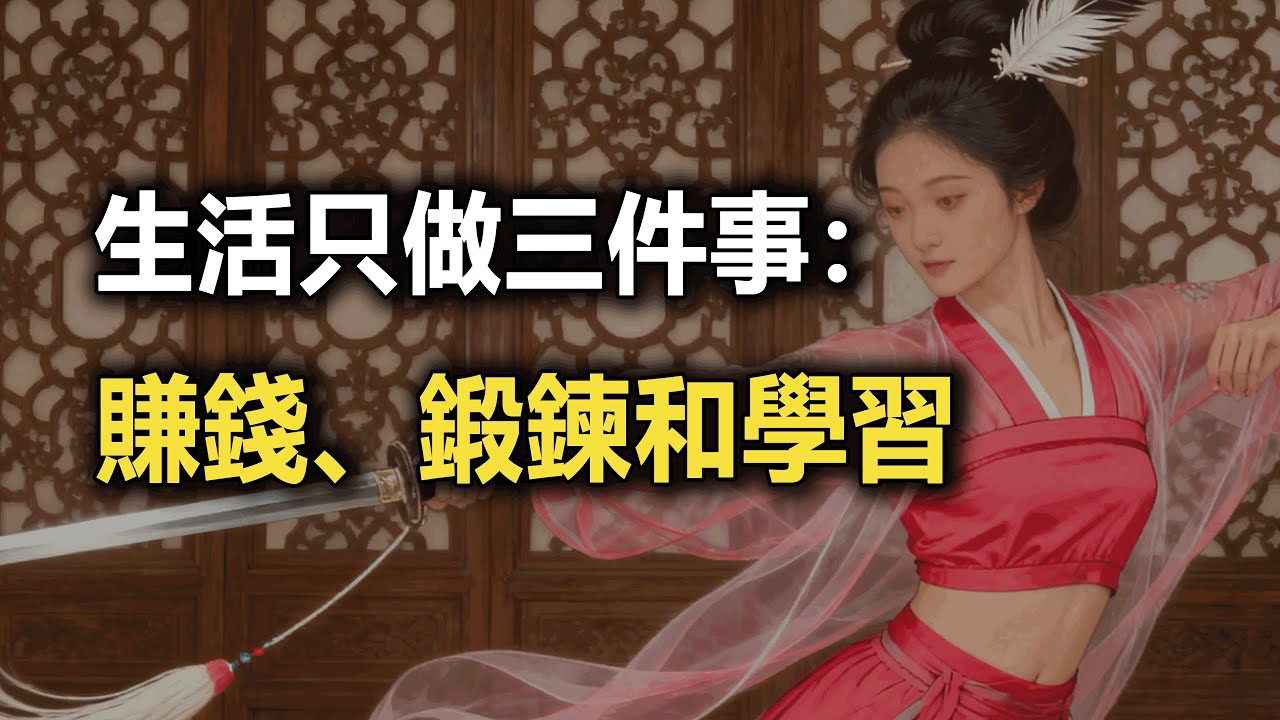 生活只做三件事：賺錢、鍛鍊和學習~ #赚钱 #自我提升 #智慧