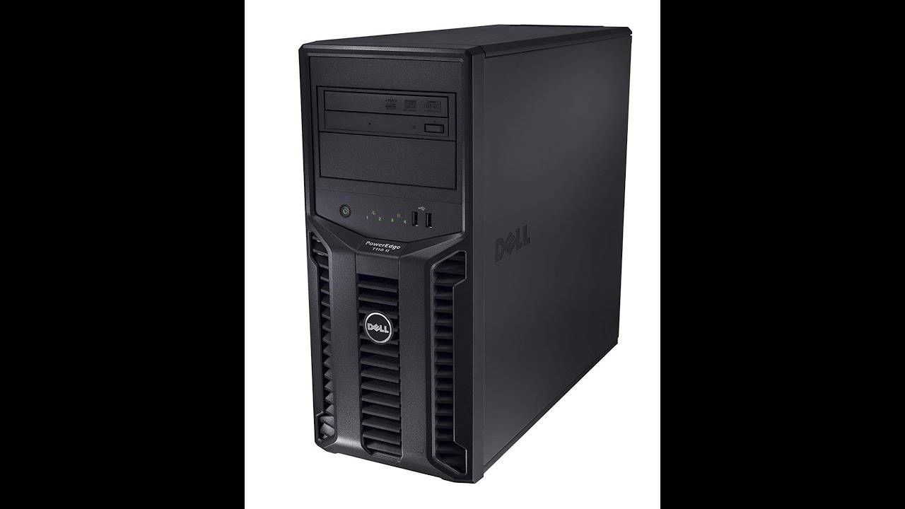 Apresentação Servidor Dell PowerEdge T110 II Xeon E3-1220 8gb 2x 1Tb SATA