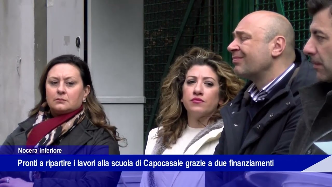 Pronti a ripartire i lavori alla scuola di Capocasale