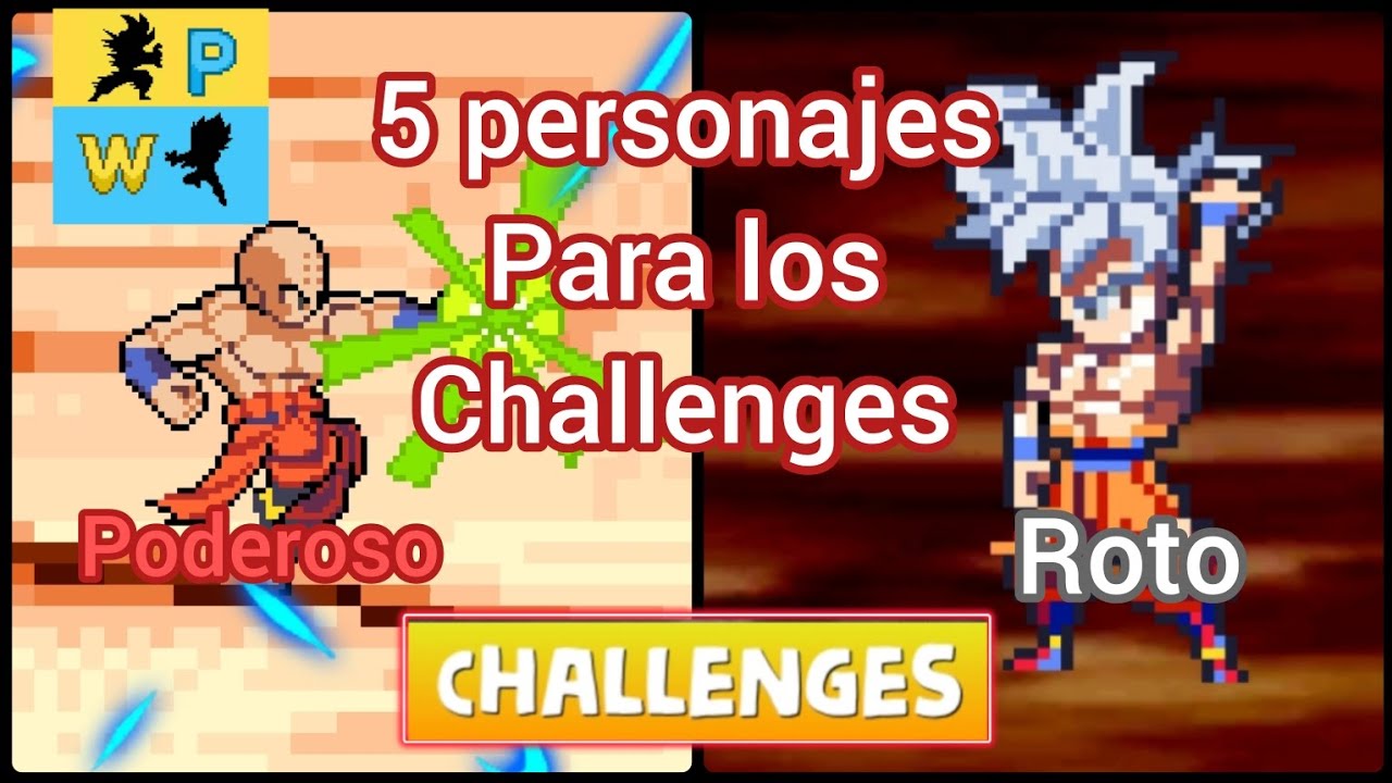 5 personajes para los challenges de power Warriors 👊🏼