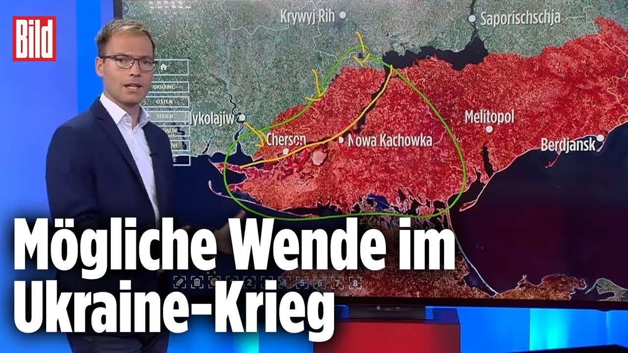 Ukraine-Krieg: Ukraine startet Gegenoffensive im S&uuml;den | BILD Lagezentrum