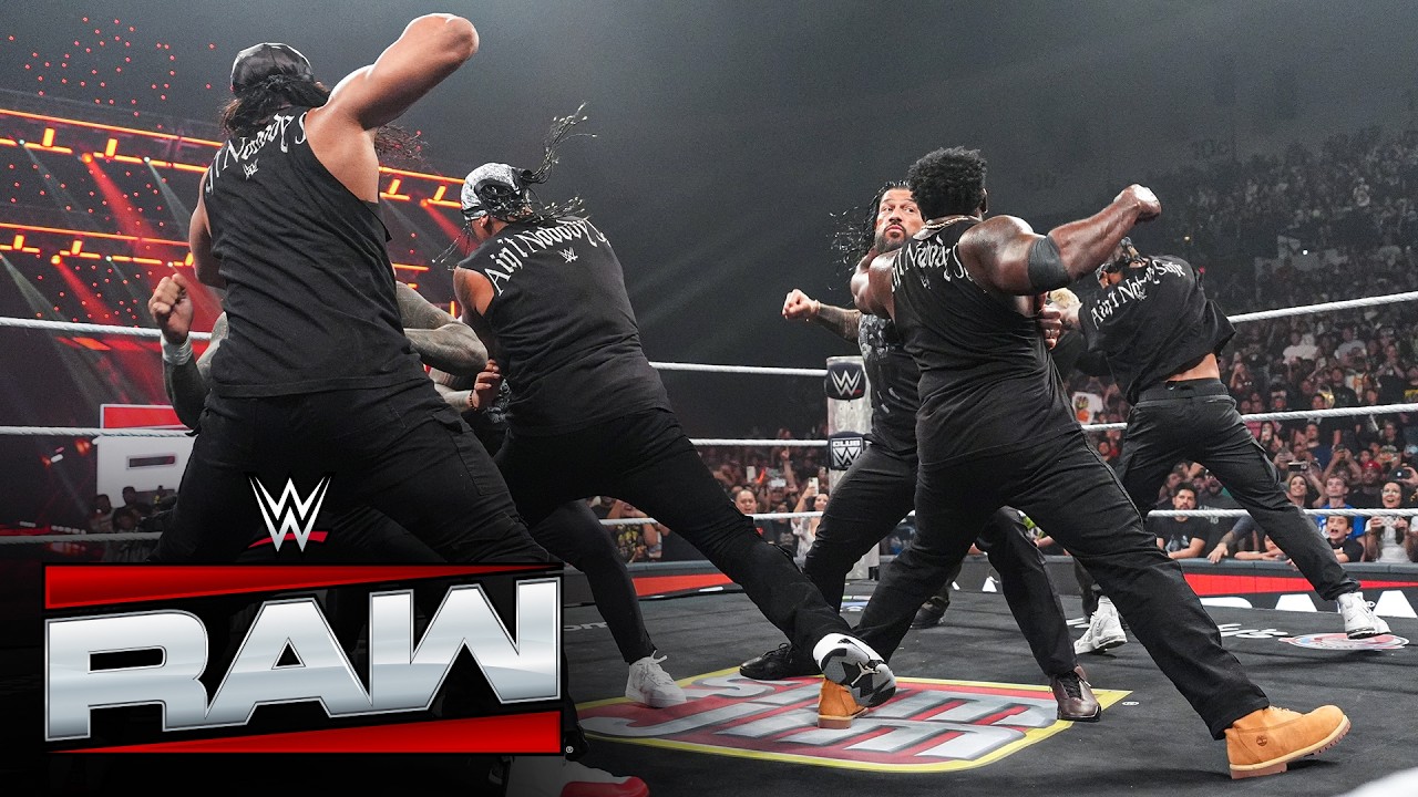 Roman Reigns and The Bloodline brawl with The 946: Raw highlights, Oct. 19, 2026