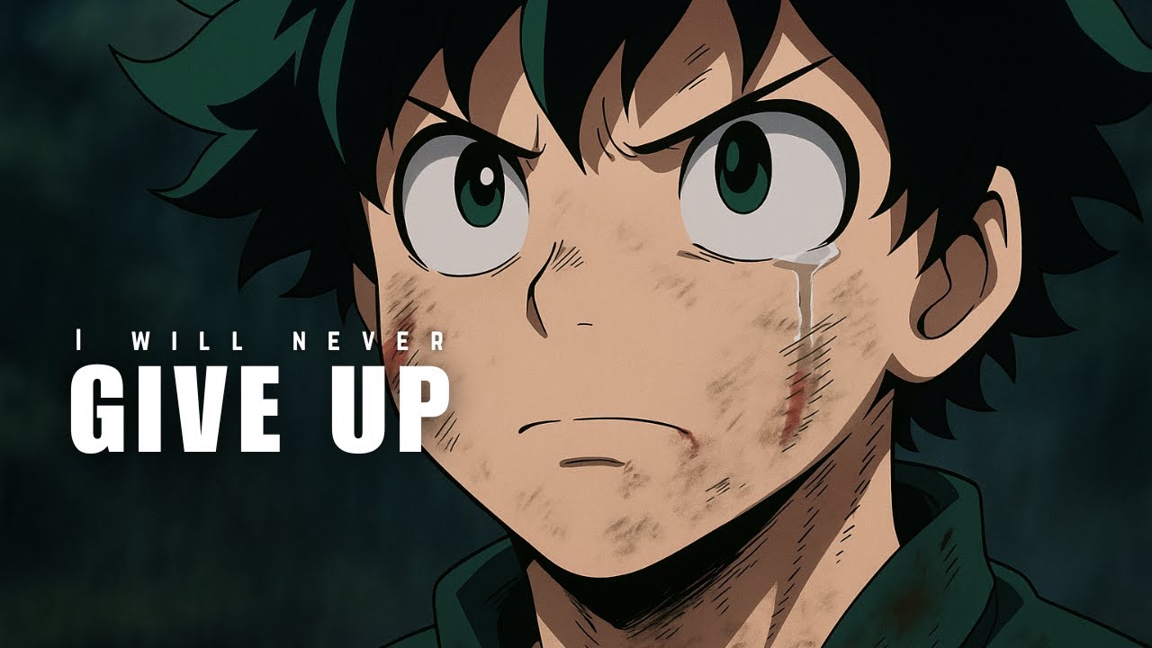 You Must Keep Fighting – Izuku Midoriya’s Most Awakening Motivational Speech (MHA Motivation)