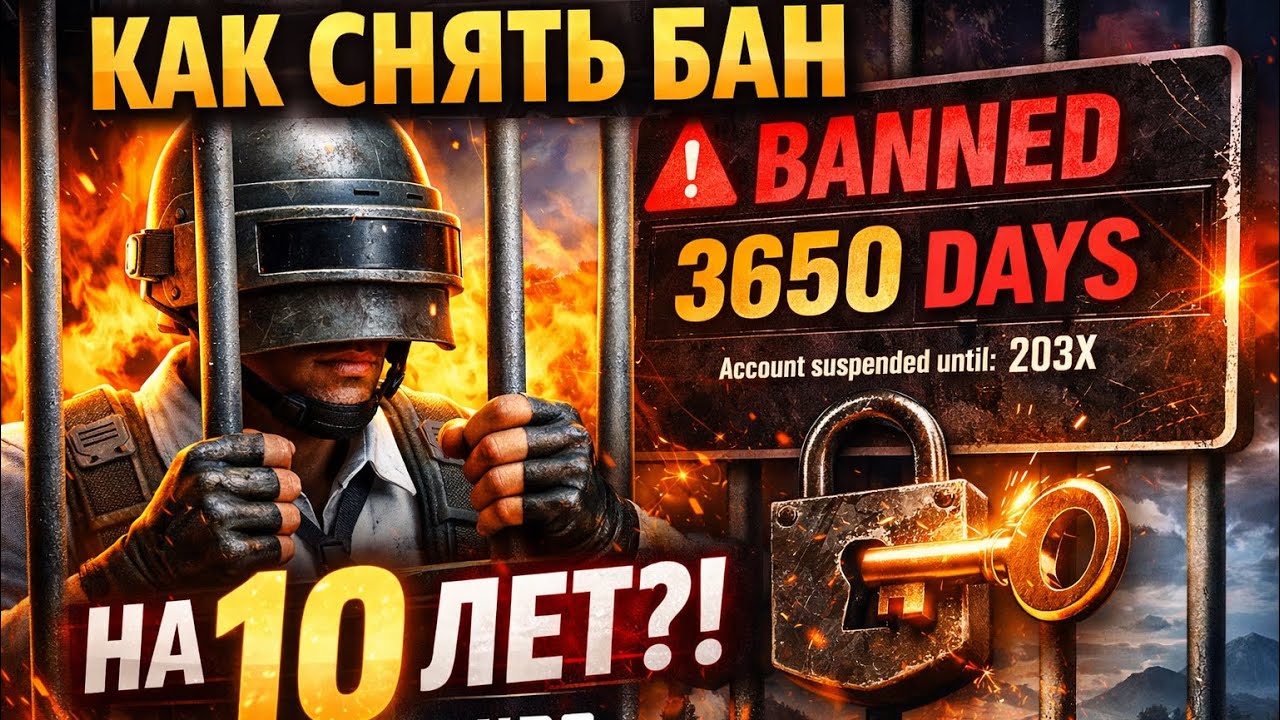 💀 Аккаунт заблокирован на 10 лет?! Вот как разбанить PUBG Mobile/ПОЛНАЯ ИНСТРУКЦИЯ ПО РАЗБАНУ пабг