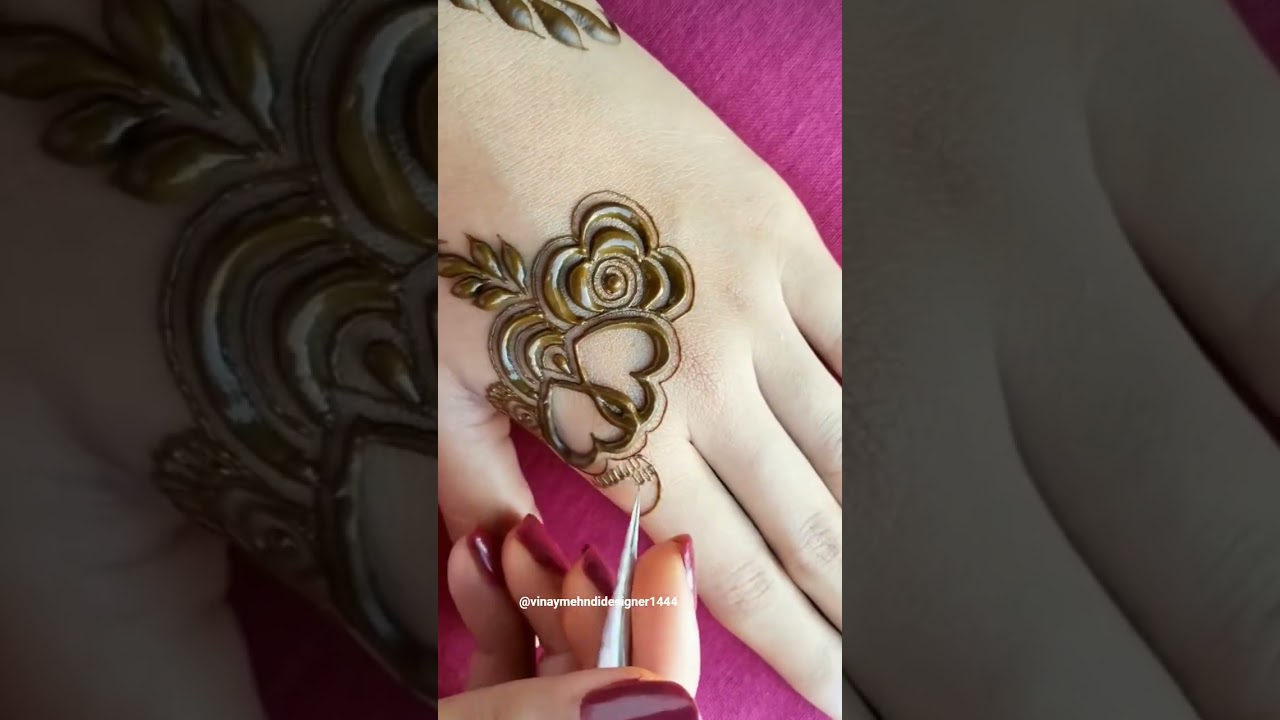 High quality mehndi design 