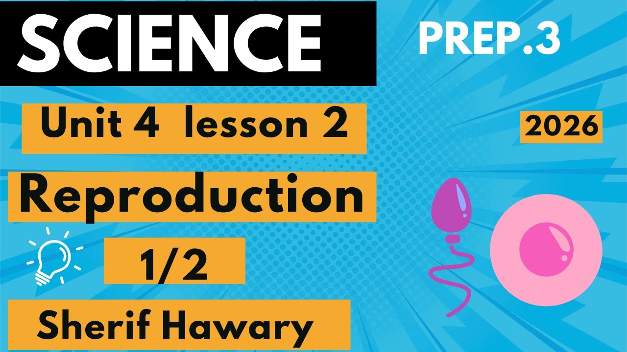 Science_ Unit 4 Lesson 2| reproduction  |Prep.3 - Part 1/2 _1st Term