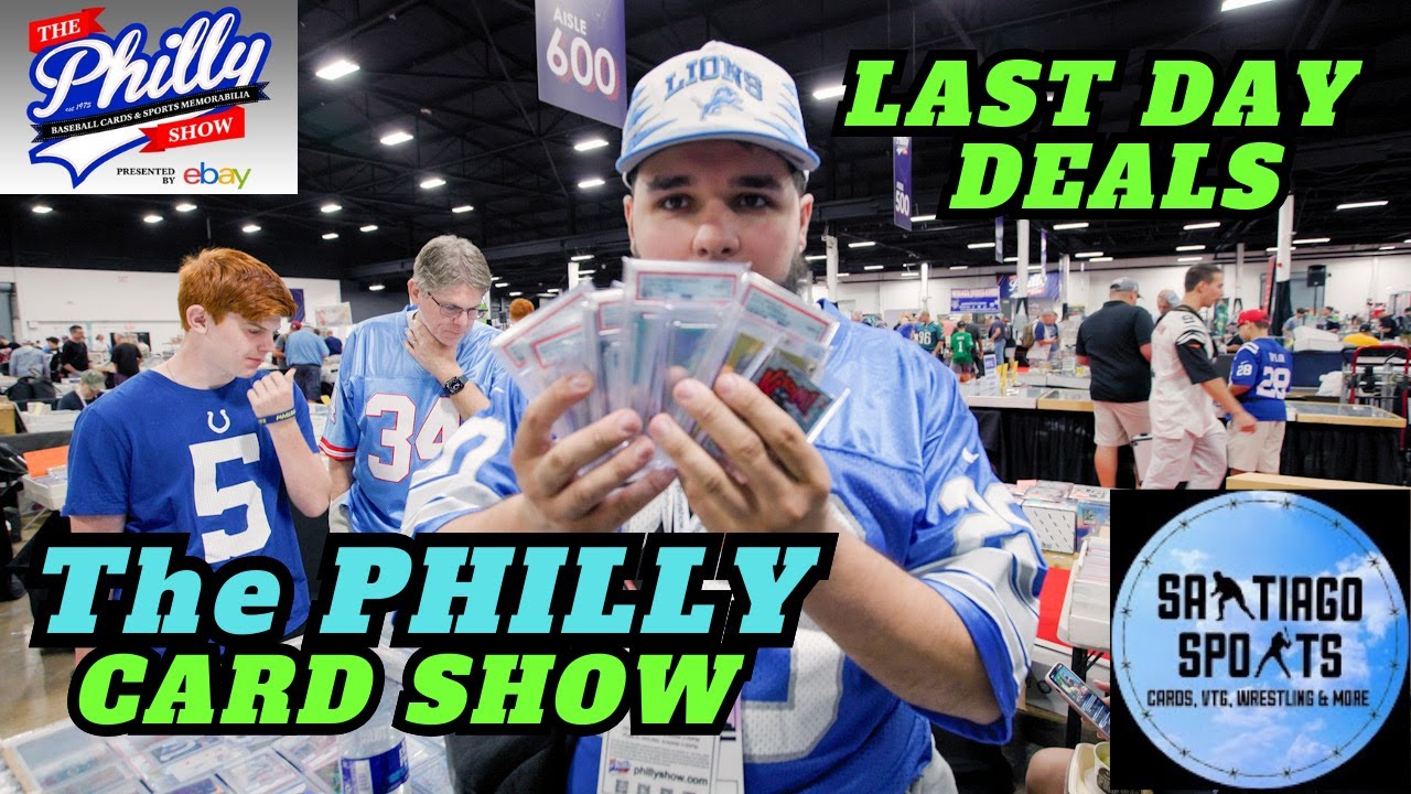 Dealer POV at the Philly Card Show ! Day 3 Vlog