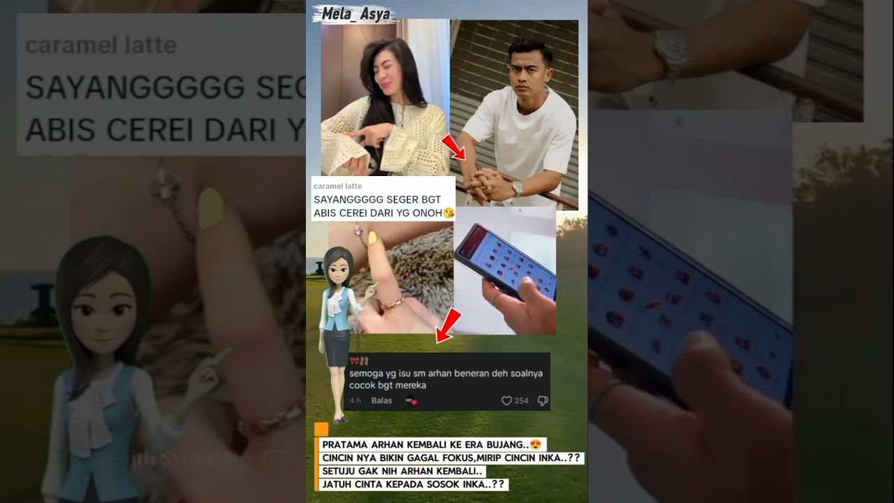 PRATAMA ARHAN PAKAI CINCIN COUPLE DENGAN INKA..?? HANYA MIRIP..!!?? #pratamaarhan