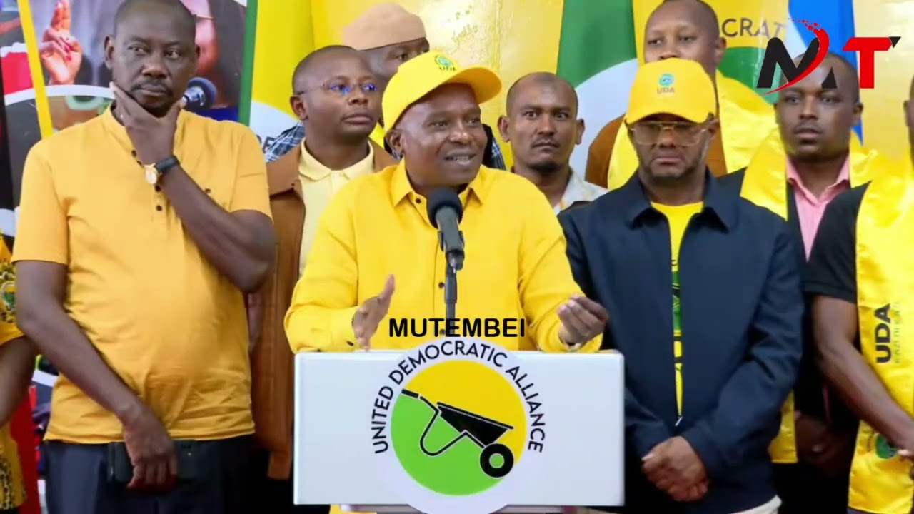 KINDIKI ADDRESS THE NATION AHEAD OF UDA GRASSROOTS ELECTIONS!!