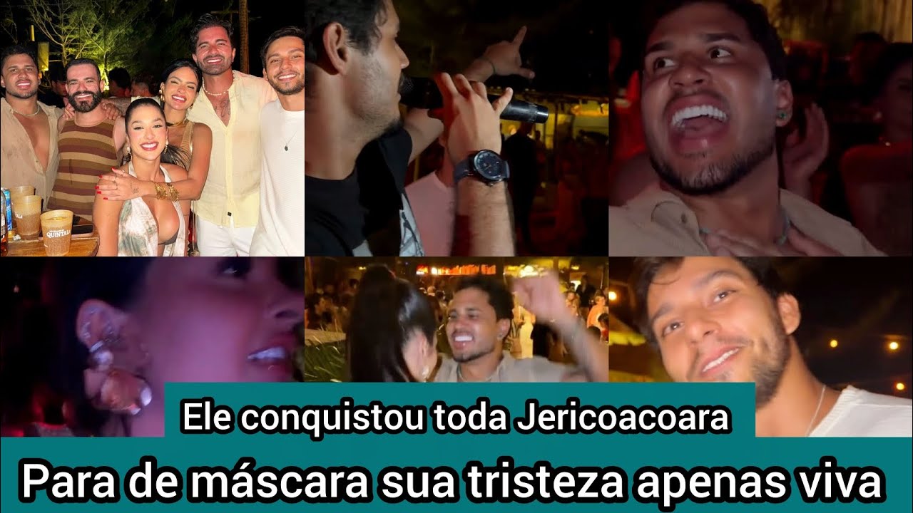 Festa até amanhecer - Lucas Guimarães conquistou toda Jeri e Tássia pediu pra ele não ficar triste 