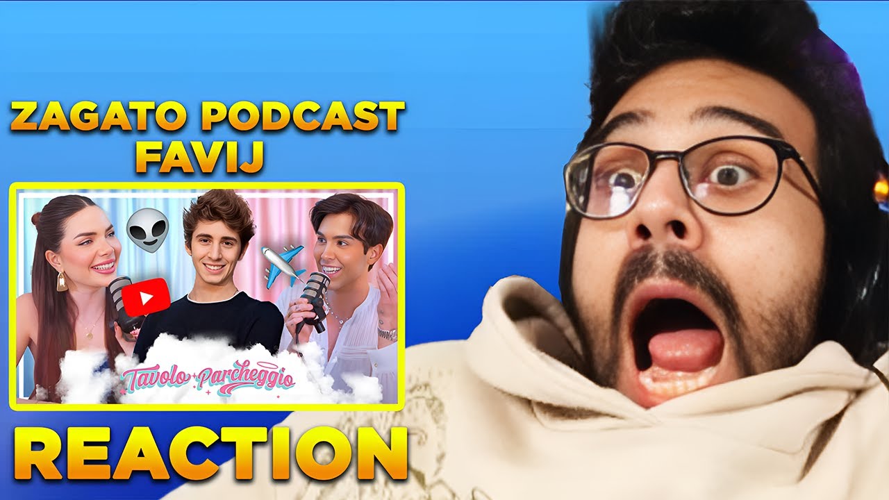 DARIO MOCCIA SCOPRE il PODCAST di ZAGATO con FAVIJ ft.Nicole Pallado