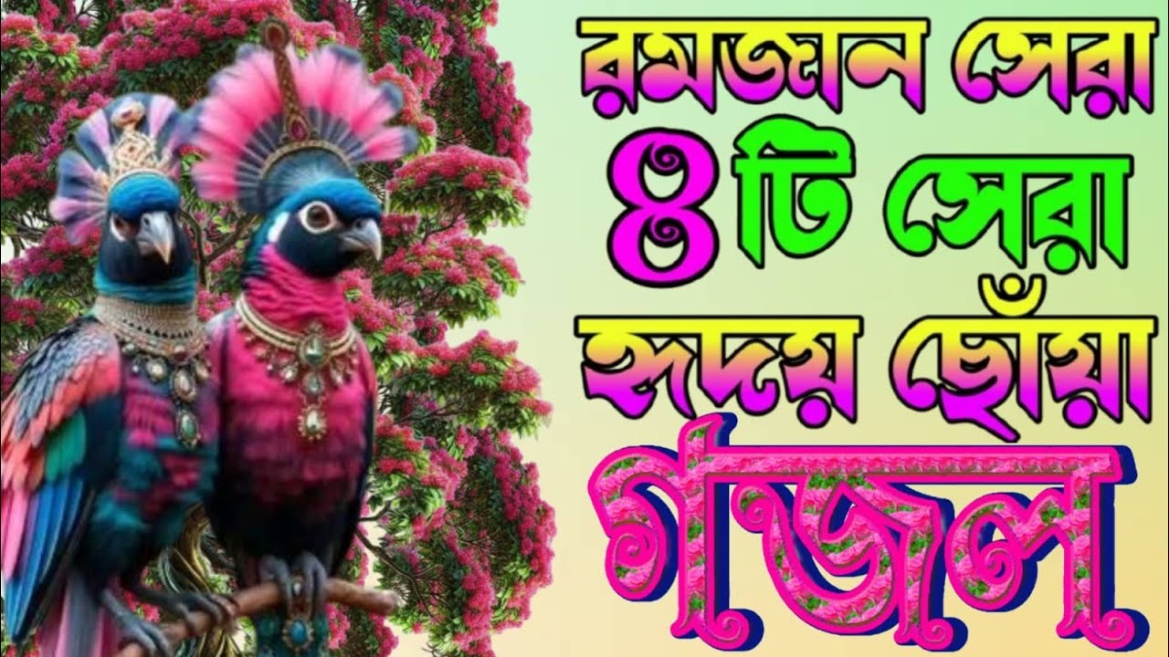Romjan Gojol |রমজানের সেরা ৭টি গজল |সকলের পছন্দের সেরা রমজানের ৪টি গজল |বাংলা গজল |New Bangla Gojol 