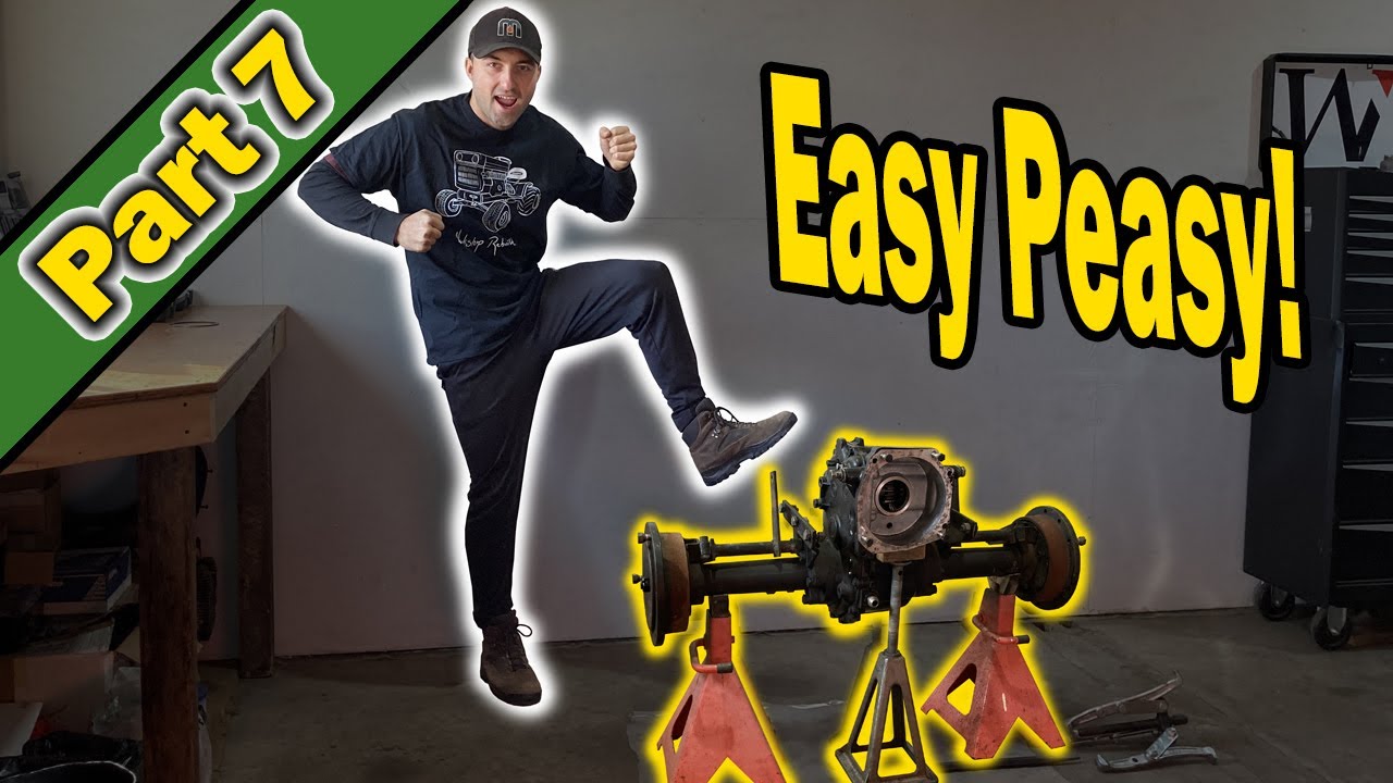 John Deere 400 Transaxle Disassembly | Peerless 2514 Rear-End (2-Speed Hi and Lo)