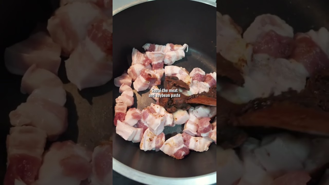 How to make Doenjang Jjigae / Korean Fermented Soybean Stew 