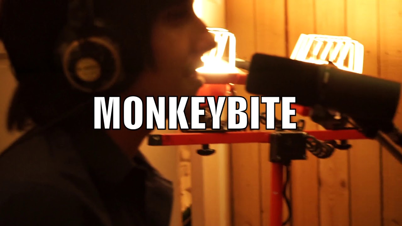 Monkeybite in the Studio Recording Rose