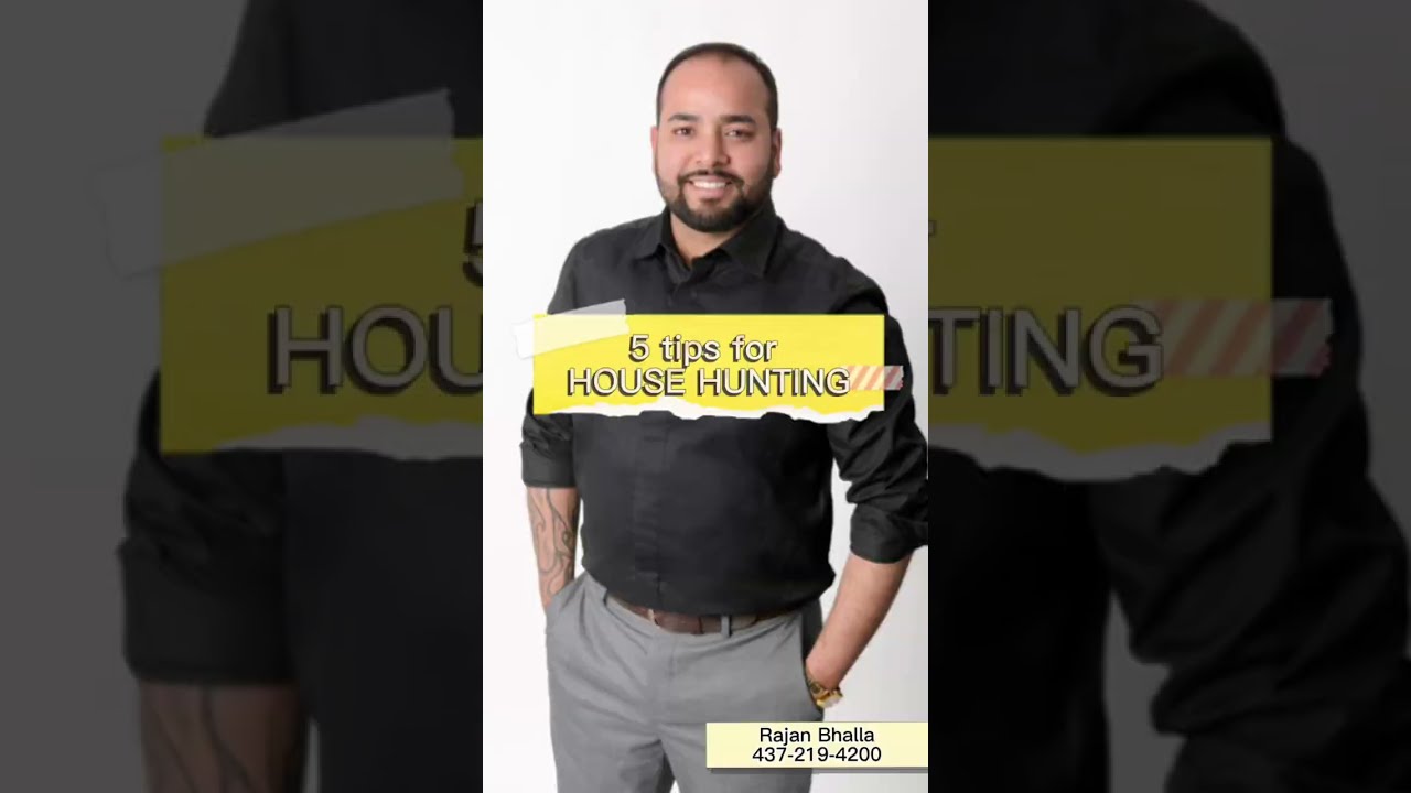 5 tips for house hunting!