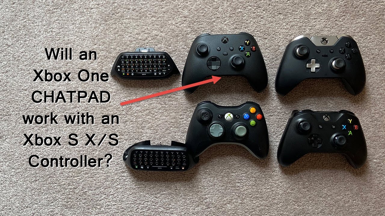 Is an Xbox One ChatPad compatible with an Xbox X/S controller?