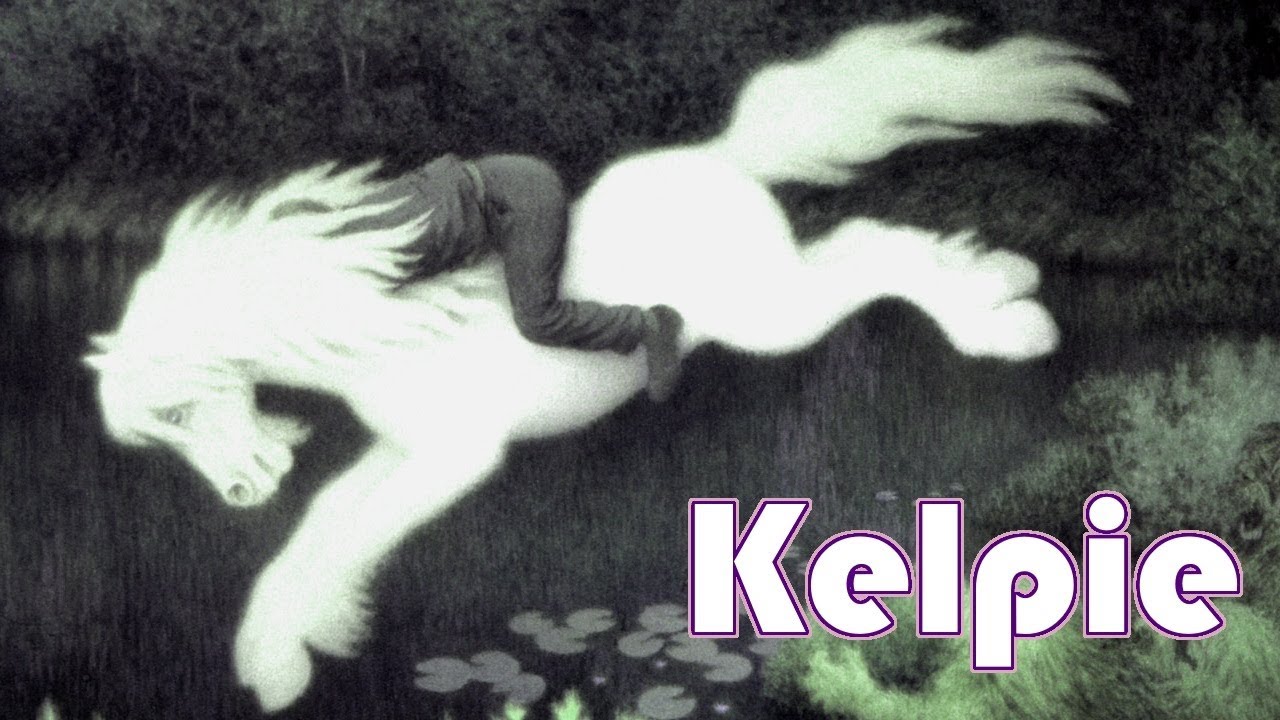Kelpie, the Lake Dragger - Scottish Mythology