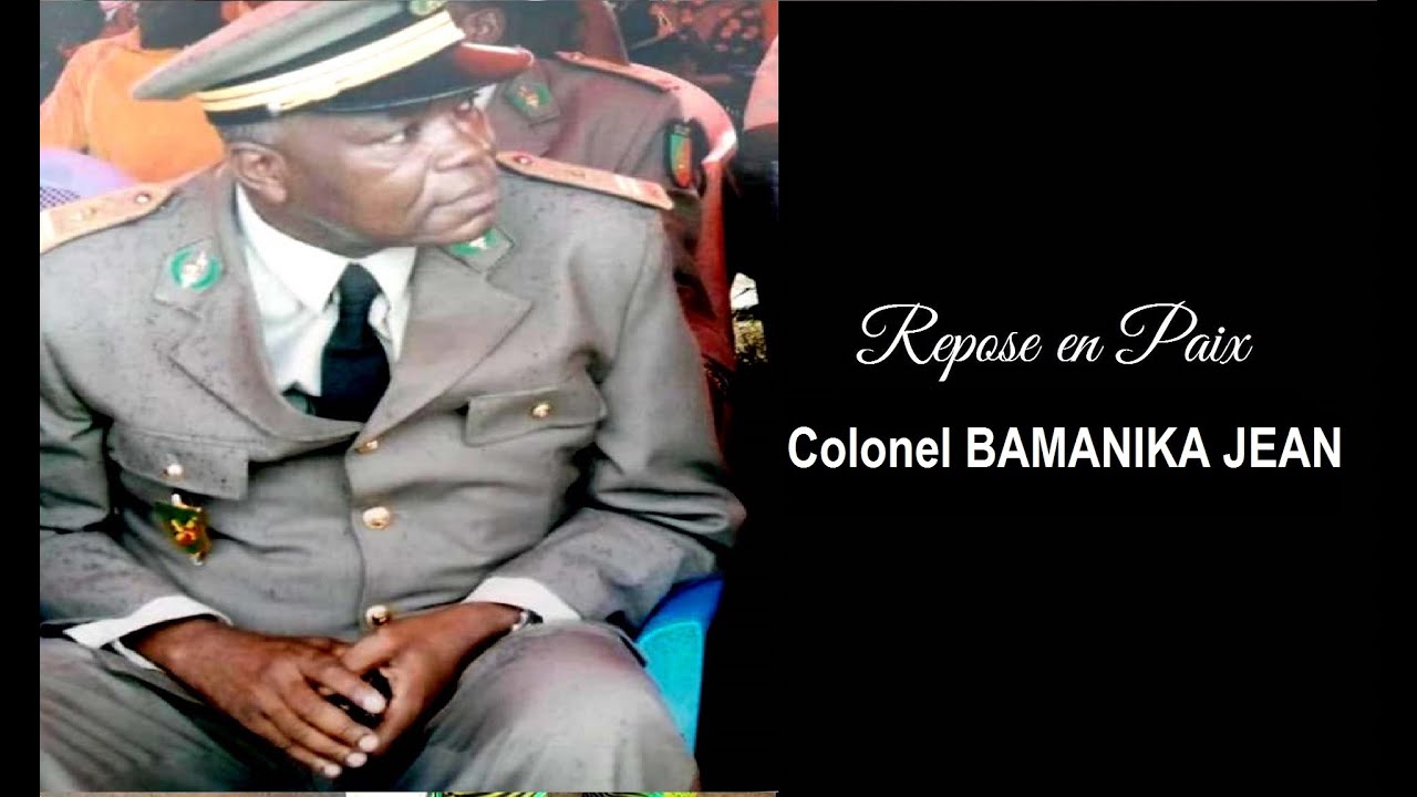 LES OBSEQUES DU COLONEL BAMANIKA JEAN YA THOS