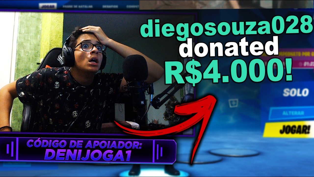O DIA EM QUE EU GANHEI R$4000 EM LIVE!!!