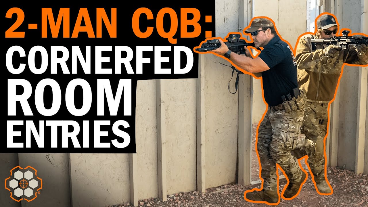 2-Man CQB: Corner-Fed Room Entries with Spec Ops Vets Dorr and "Dutch"