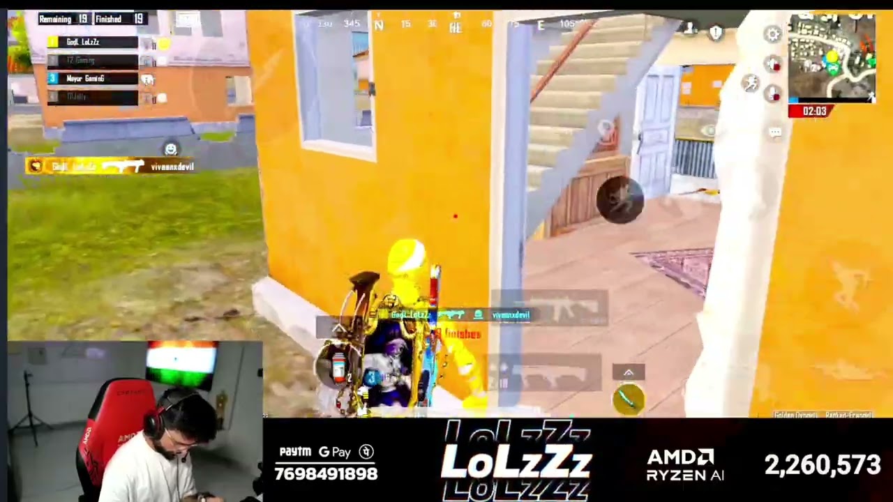 1v4 Sirf Tere Liye JustJelly  &hearts;️ | Lolzzz Gaming  | JustJelly | Gaming  | Mayur Gaming