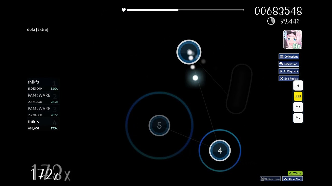 yanaginagi - Haru Modoki [Extra] by Aerous +HR 97.64%
