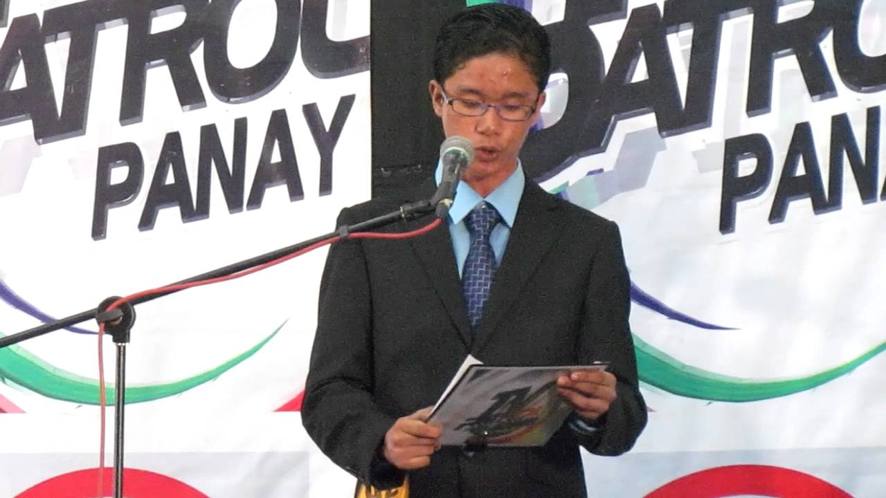 10th ABS-CBN Inter-School Newscasting Competition (Hiligaynon) - Mark Anthony Siva
