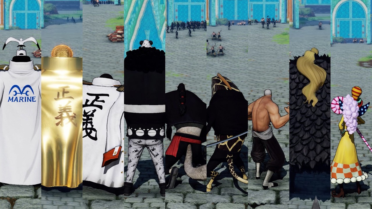 One Piece Pirate Warriors 4 - All Characters (NPC) Complete Moveset