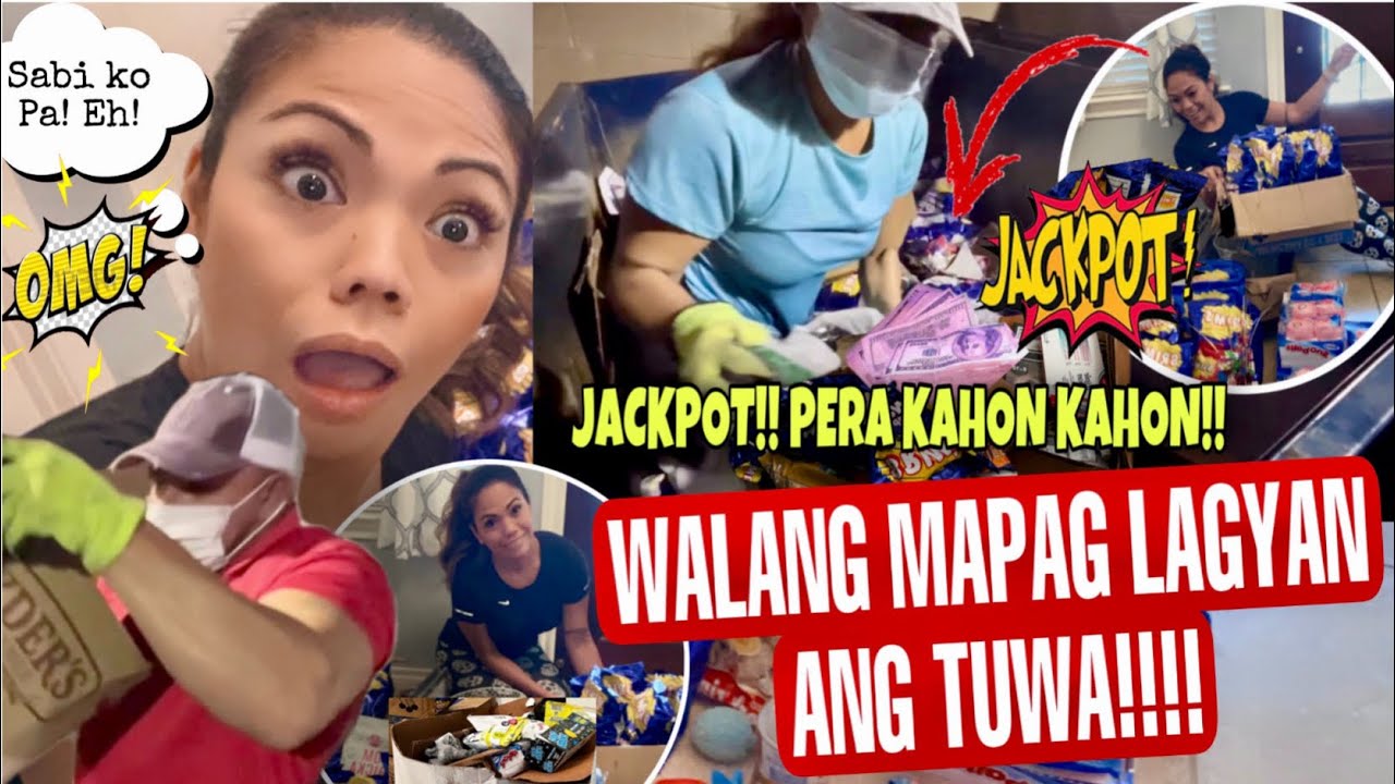 DUMPSTER DIVING | KAHON! KAHON! NA PERA!! | AMERICAN NA ASAWA NAG MADALI SA TUWA! 😱🇺🇸🇵🇭