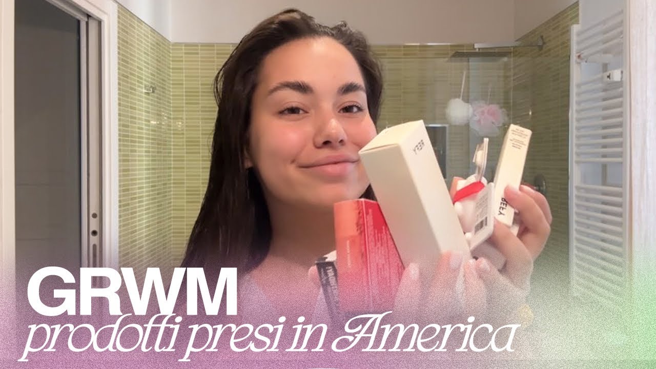 GRWM CON I PRODOTTI MAKE UP PRESI A NEW YORK!
