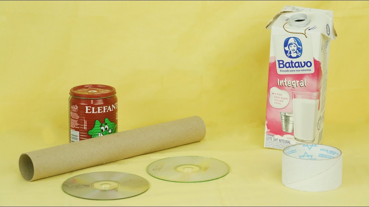 5 Idéias Festa com Material Reciclado (Compilado)