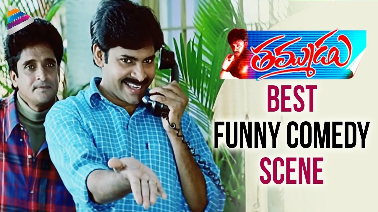 Pawan Kalyan calling 'Sekuntalakkayya' scene - Thammudu Movie Comedy Scenes - Preeti Jhangiani, Ali