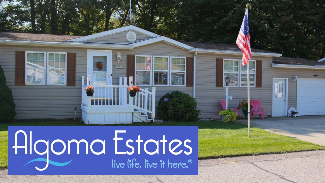 Rockford, MI: Algoma Estates Manufactured Home Community