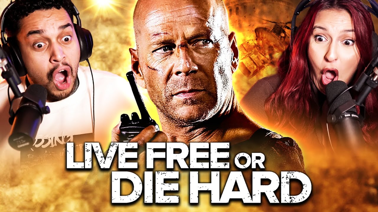 LIVE FREE OR DIE HARD (2007) MOVIE REACTION - TECH CAN BE SCARY! - First Time Watching - Review